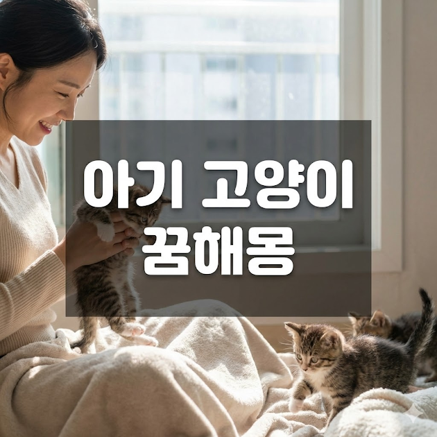 아기 고양이 꿈해몽