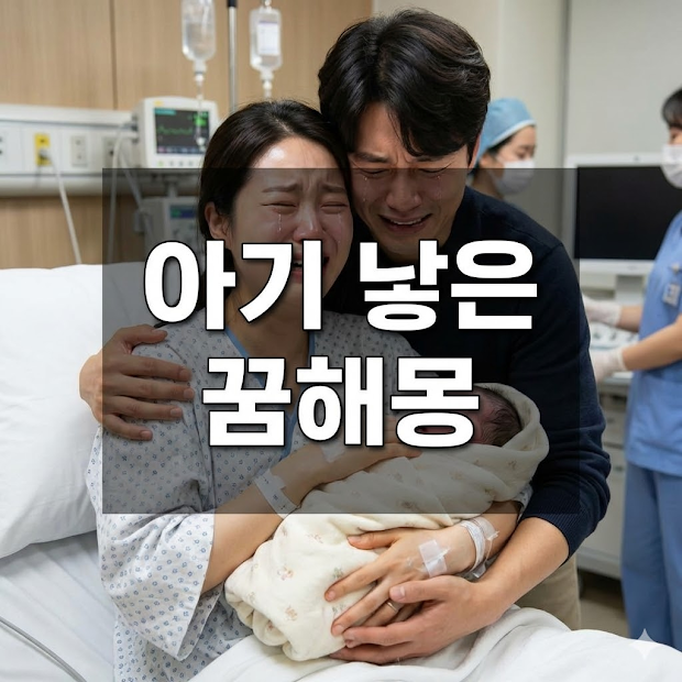 아기 낳은 꿈해몽
