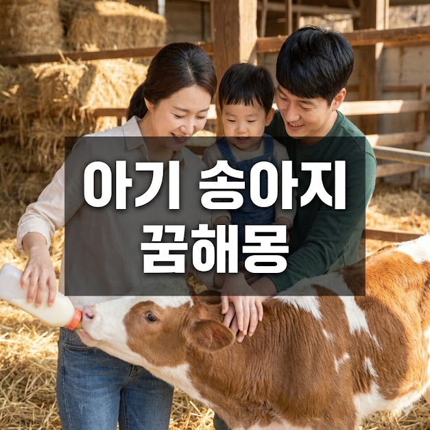 아기 송아지 꿈해몽