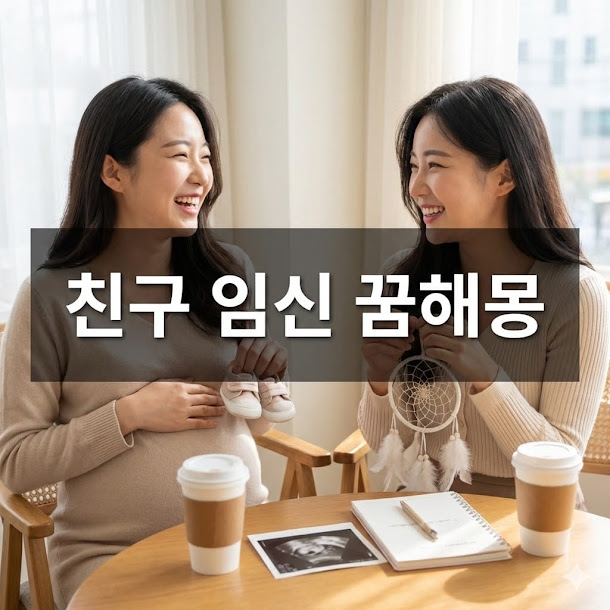 친구 임신 꿈해몽